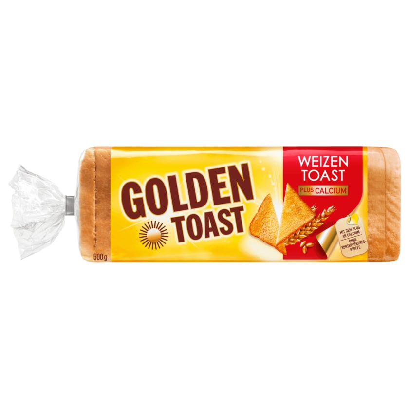 Golden Toast Weizen-Toast plus Calcium 500g